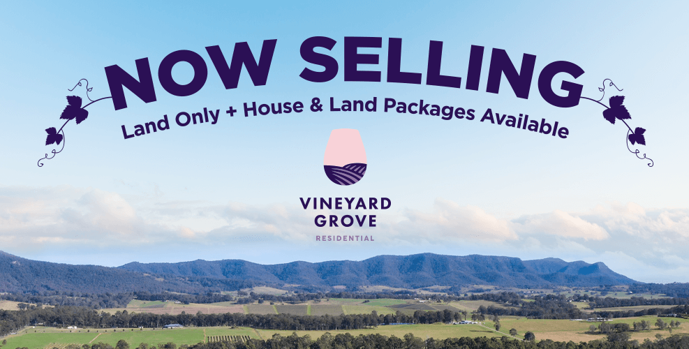 [Land for Sale] Vineyard Grove Estate, Cessnock OpenLot